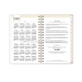 2024 Customizable Wirebound Weekly Diary Planner